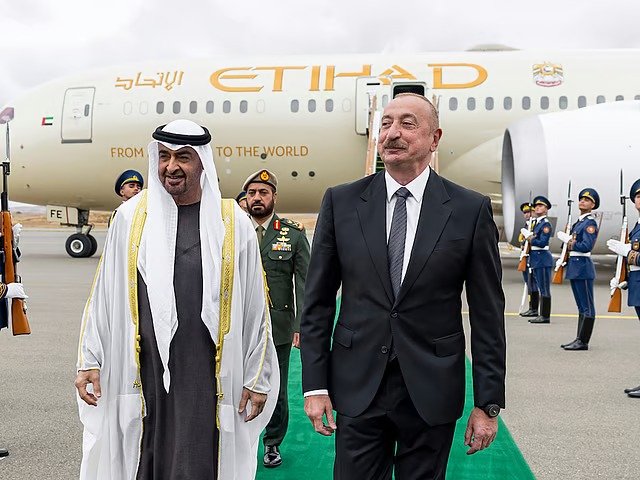 متحدہ عرب امارات کے صدر کا آذربائیجان کا سرکاری دورہ