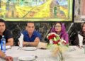 چودھری سلیم لنگڑیال اور چودھری کلیم الدین وڑائچ کا ڈاکٹر صغریٰ صدف کے اعزاز میں عشائیہ