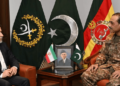 ایرانی وزیر خارجہ اور فیلڈ مارشل پاکستان کے درمیان ٹیلی فونک رابطہ