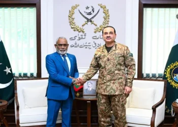 فیلڈ مارشل عاصم منیر سے مالدیپ کے سپیکر کی ملاقات