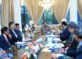 حمزہ شہباز سے ایم ڈی او پی ایف افضال بھٹی کی ملاقات