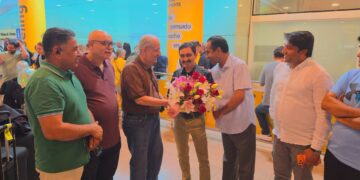 پیپلز پارٹی کے سینئر رہنما رضا ربانی کا بارسلونا پہنچنے پر شاندار استقبال