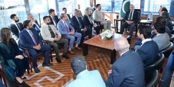 وزیرِ اعظم سے امریکا میں مقیم  کاروباری شخصیات و پروفیشنلز کے وفود کی ملاقاتیں