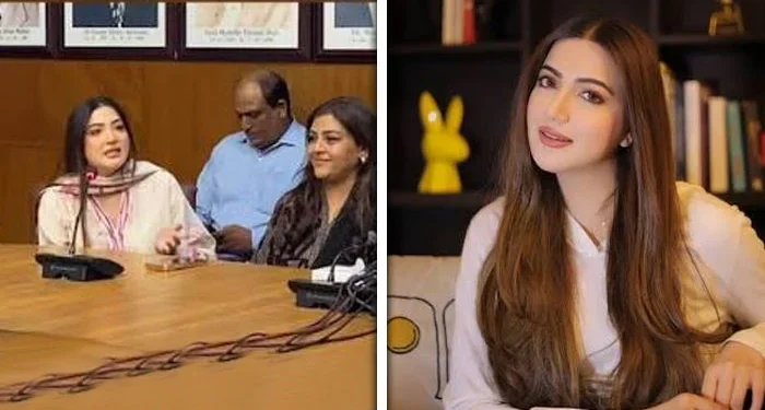 اداکارہ ایمن سلیم کا پیپلز پارٹی میں شمولیت کا اعلان