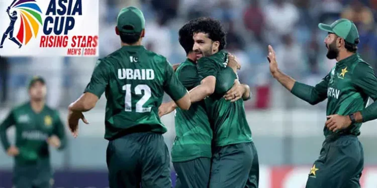 مینز ایشیا کپ رائزنگ اسٹارز ٹورنامنٹ ،،، پاک بھارت کا ٹاکرا 22 نومبر کو ہوگا