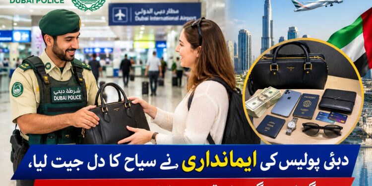 دبئی پولیس کی ایمانداری نے سیاح کا دل جیت لیا، گمشدہ بیگ تمام قیمتی سامان سمیت واپس