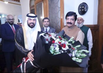 گورنر پنجاب سے سعودی سفیر کی ملاقات، تعلقات مزید مضبوط بنانے کے عزم کا اعادہ