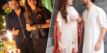 عاطف اسلم کا اہلیہ کے لیے دبئی میں سرپرائز، سالگرہ کی تقریب کی تصاویر وائرل
