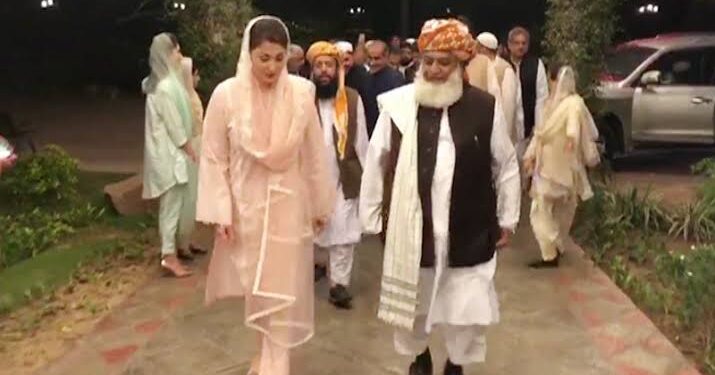 مولانا فضل الرحمٰن سے دہشت گردی کی پشت پناہی کرنے والوں کی حمایت کی توقع نہیں تھی، مریم نواز