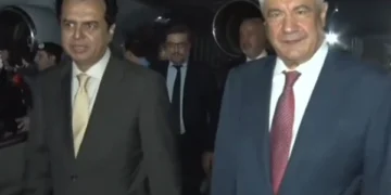 پاک روس تعلقات میں نیا باب ،،، روسی وزیر داخلہ کا شاندار استقبال